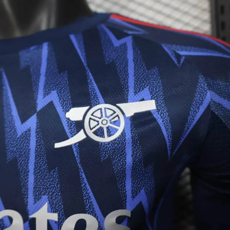 Camiseta Arsenal Visita Manga Larga 2025/26 Versión Jugador