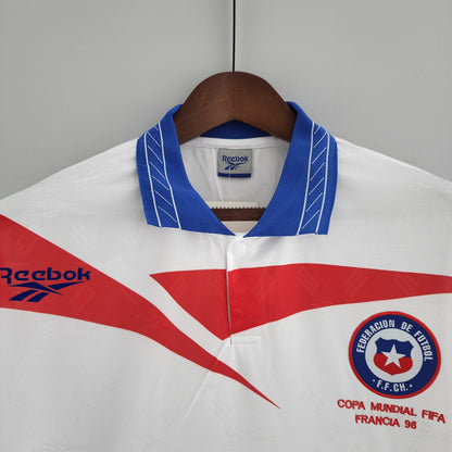 Camiseta Selección Chile mundial 1998 Visitante| Retro