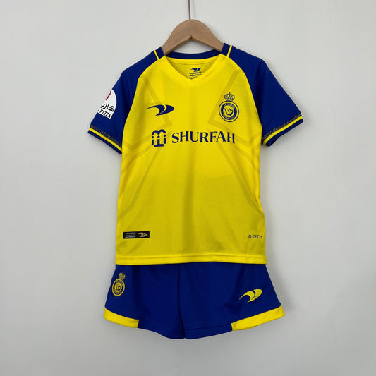 Kit de niños Al Nassr Local 2022 | 🎅🏻 Envío navideño