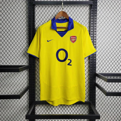 Camiseta Arsenal Visita Retro 2002/03