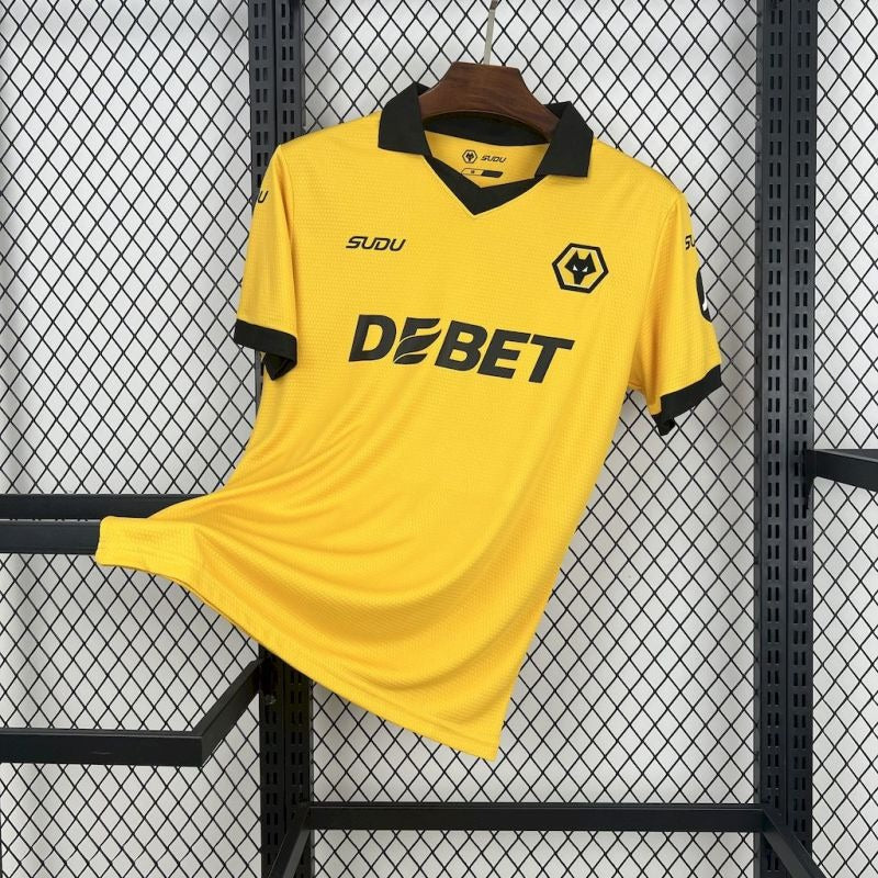 Camiseta Wolves Local 2025/26 Versión Fan