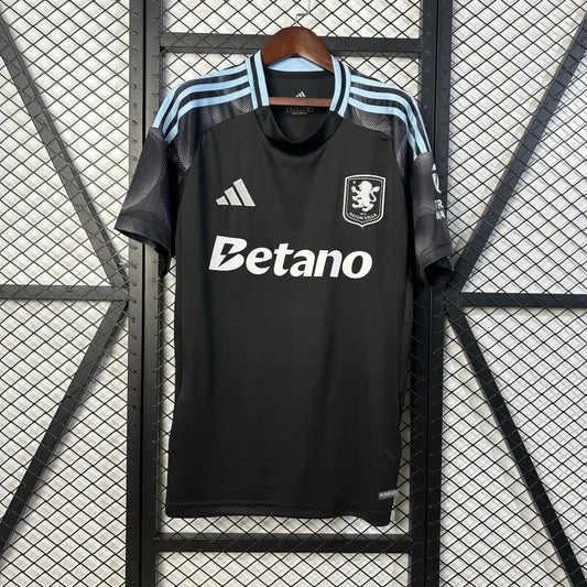 Camiseta Aston Villa Visita 2025/26 Versión Fan