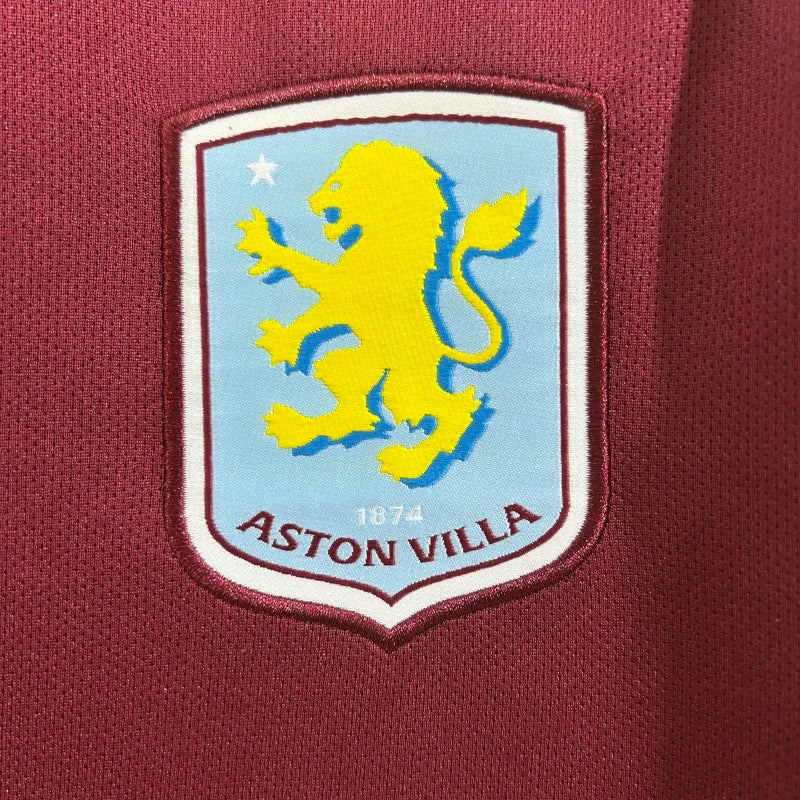 Camiseta Aston Villa Local 2025/26 Versión Fan