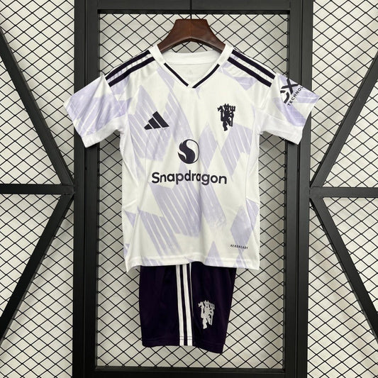Manchester United Kit Niños Visita 2025/26