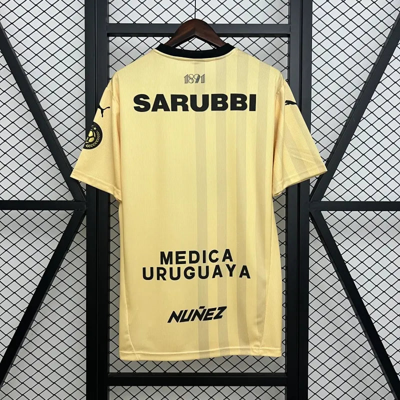 Camiseta Peñarol Amarillo 2025/26 Versión Fan