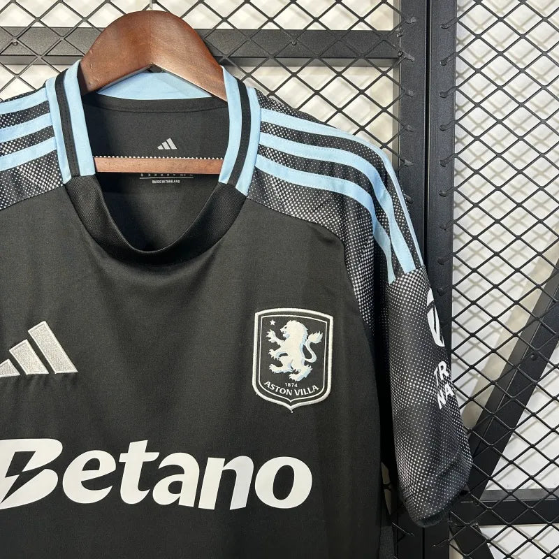 Camiseta Aston Villa Visita 2025/26 Versión Fan
