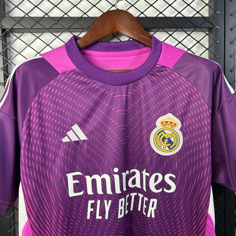 Camiseta Real Madrid Portero 2025/26 Versión Fan