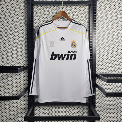 Camiseta Real Madrid Local Manga Larga Retro 2009/10