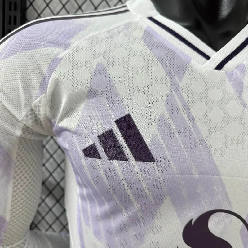 Camiseta Manchester United Visita Manga Larga 2025/26 Versión Jugador