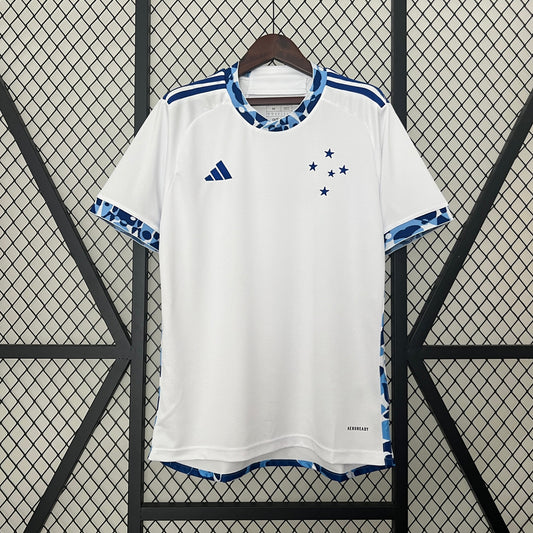 Camiseta Cruzeiro Visita 2024-25 | Versión Fan