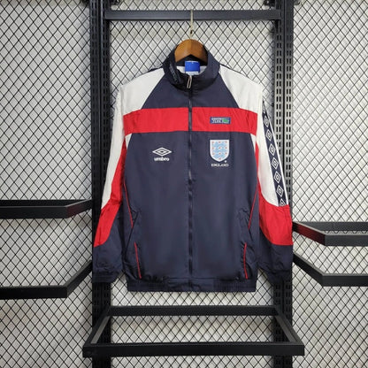 Cortavientos Inglaterra Umbro Retro 90s Azul/Blanco/Rojo