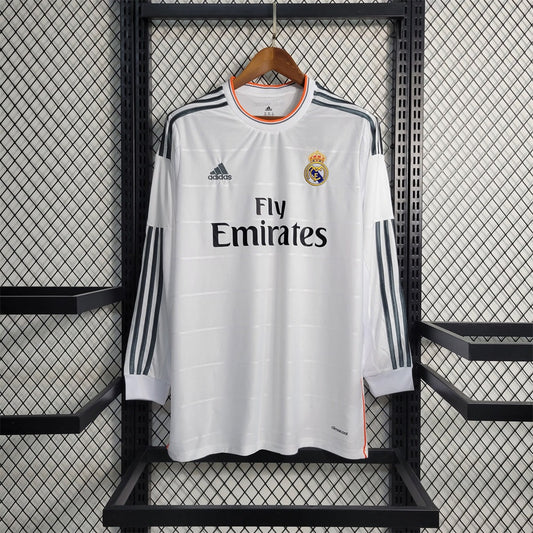 Camiseta Real Madrid Local Manga Larga Retro 2013/14